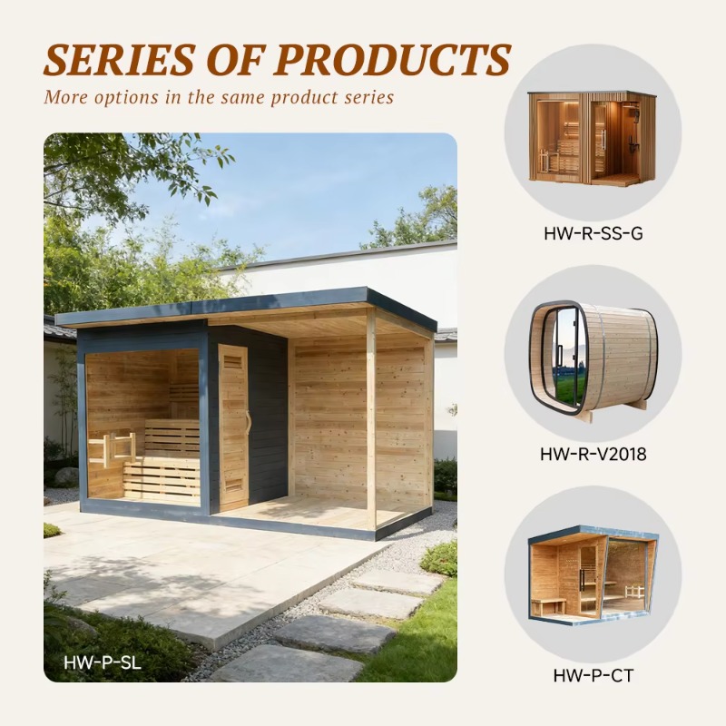 Wood Sauna Cabin Matching Ice  - Spa Wellness Resorts recension och pris