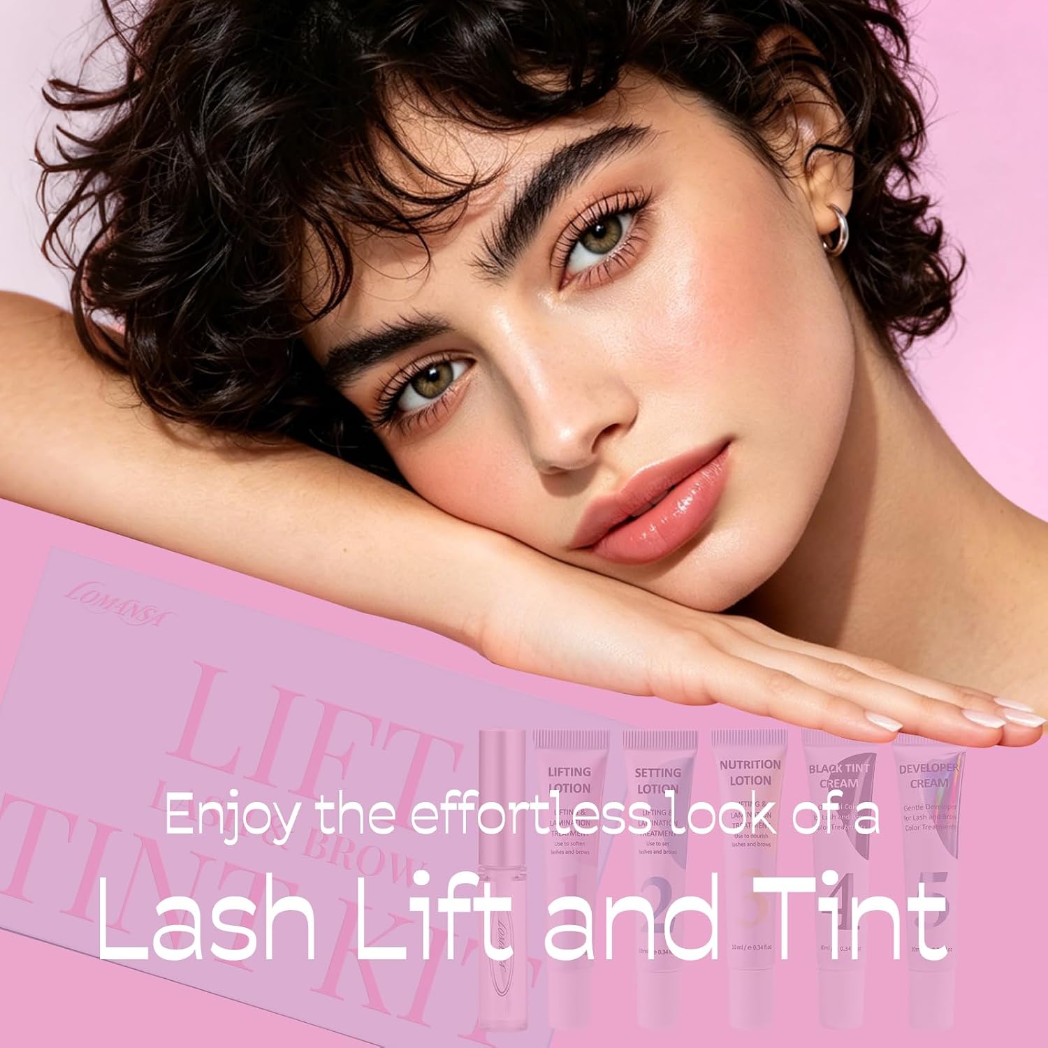 Lomansa Lash Lift and Black Ki - Lash Lift Kit recension och pris