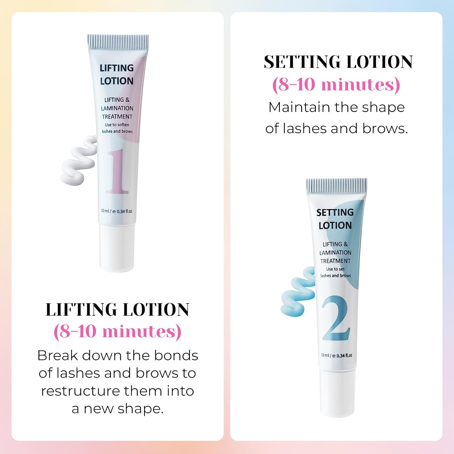 LOMANSA 10ml Fix Perming Tube  - Lash Lift Kit recension och pris