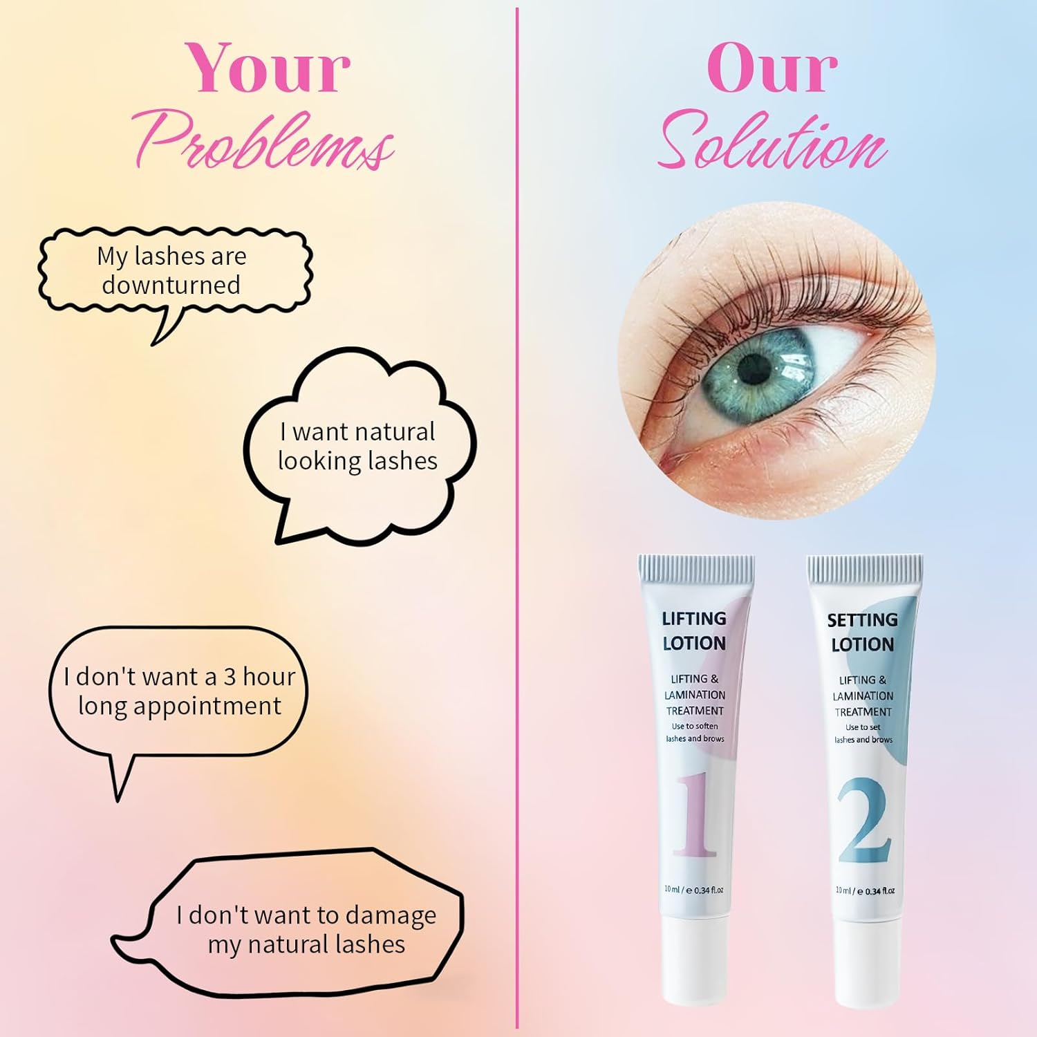 LOMANSA 10ml Fix Perming Tube  - Lash Lift Kit recension och pris